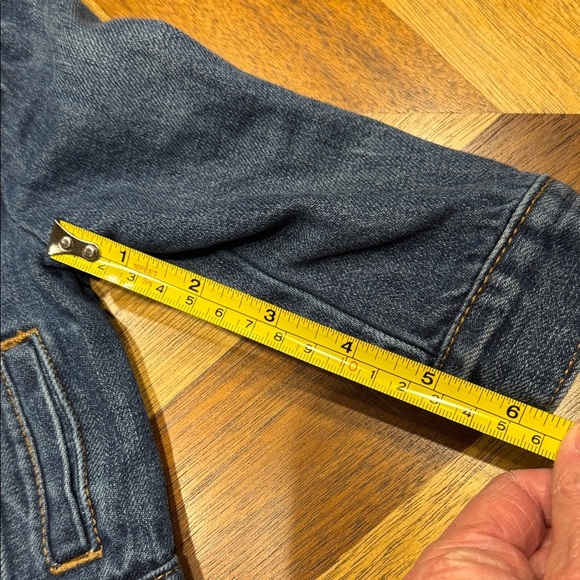 Gap Disney Toddler Jean Jacket with Minnie Mouse - Blue and Red - Picture 7 of 7